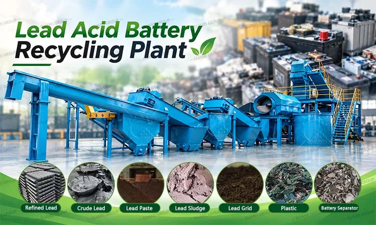 lead-acid battery recycling plant